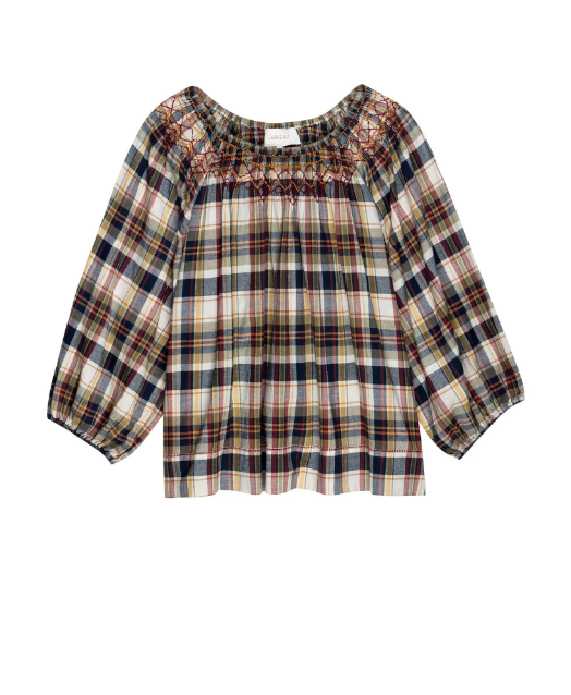 The Great Top The Sea Glass Top, Country Plaid Soho-Boutique