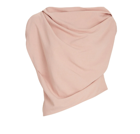 THE SEI Top Draped Top, Shell Soho-Boutique