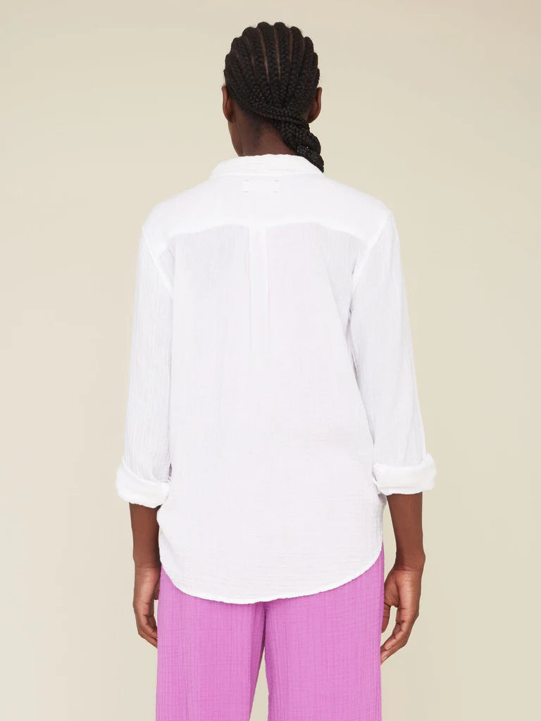 Xirena Shirt Scout Shirt, White Soho-Boutique