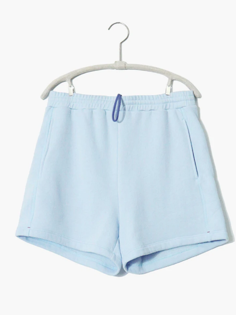 Xirena Shorts Shayne Fleece Short, Powder Blue Soho-Boutique